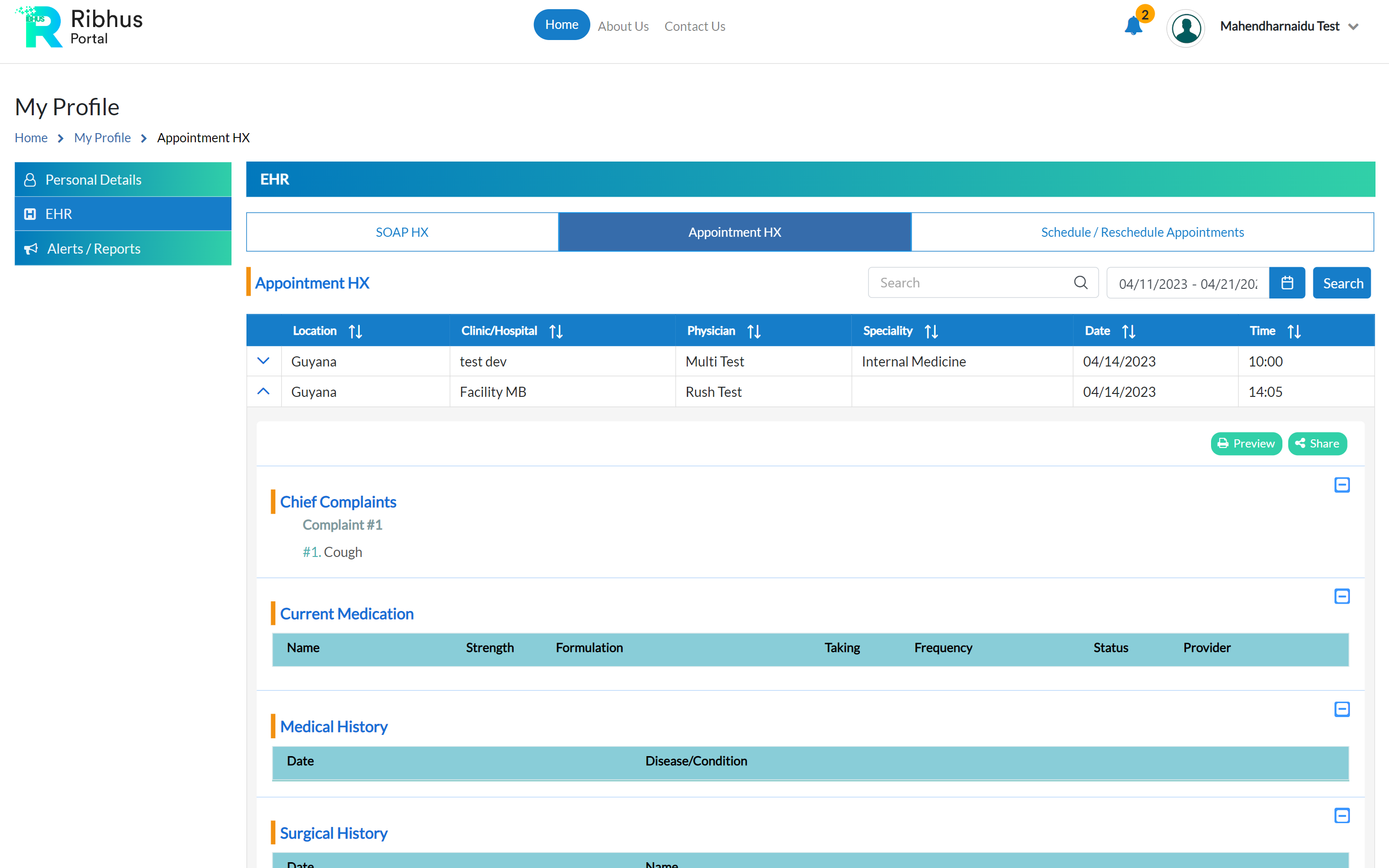 Patient Portal